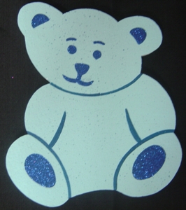 teddy-polystyrene-30cm-blue