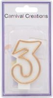 number-candle-gold-3