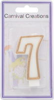number-candle-gold-7