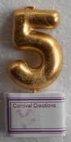 number-candle--met-gold--5