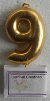 number-candle--met-gold--9